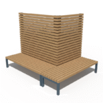 Screened Planter Section