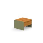 Bru Steel and Timber Seat