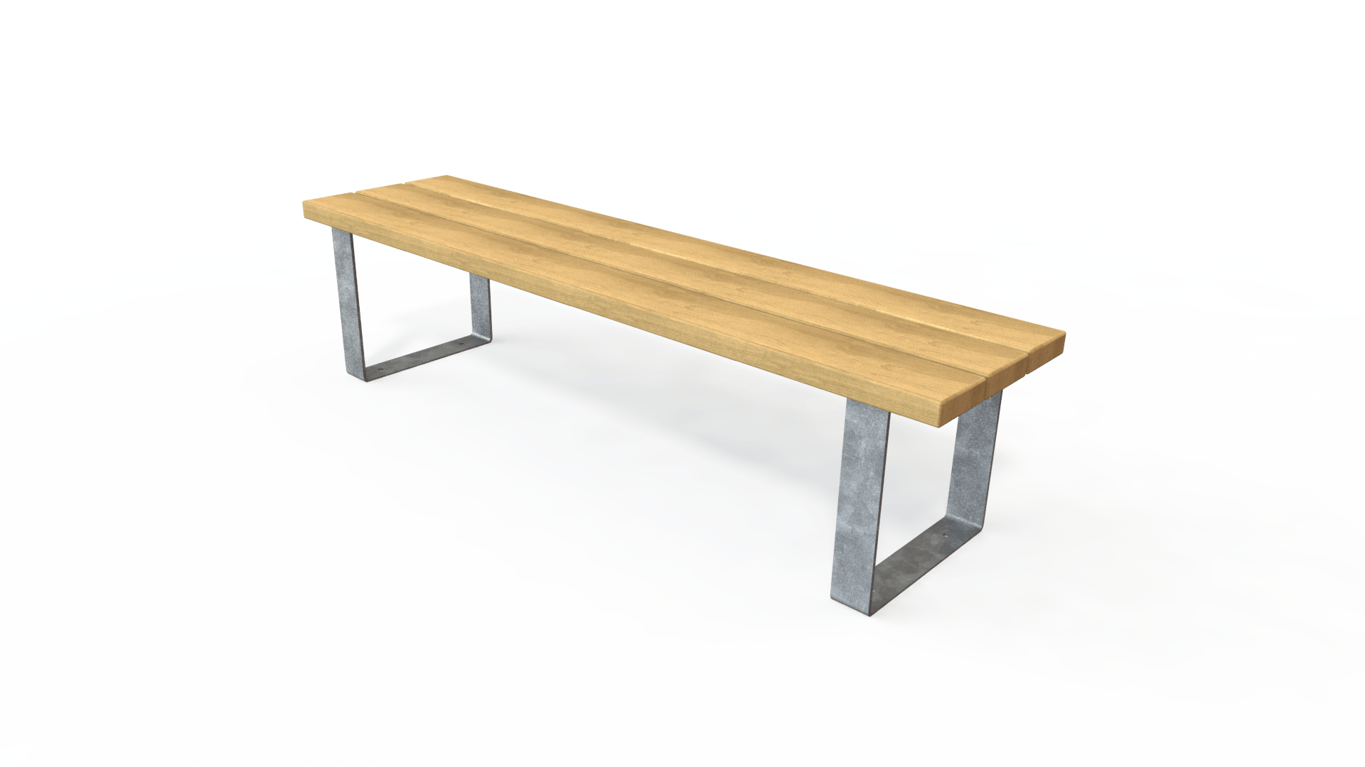 Winsford Steel and Timber Bench