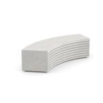 Strat Curve Concrete Bench