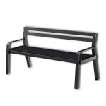 Solar Smart Bench Sun Seat Classic with backrest