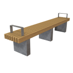 Greenwich Bench Armrests