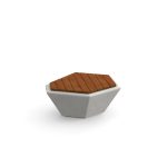 Cristal S Concrete Seat