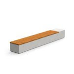 Log 360 Concrete Bench