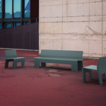 Blink Concrete Bench Green