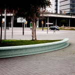 Vinyes Concrete Planter Bench