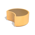 Crescent Siap Range Pastel Wood Top