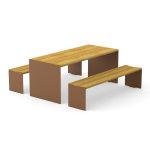 Hey Steel and Timber Picnic Set