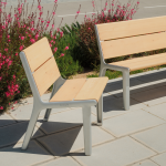 Milou Aluminium and Timber Bench Category Image
