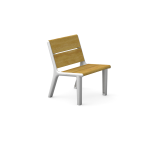 Milou Aluminium and Timber Chair