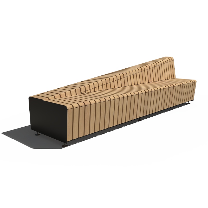 Arc Bench Slope Section Arc Bench Slope Section