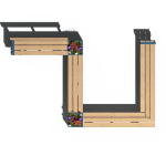 Modulo Group Combination Orange
