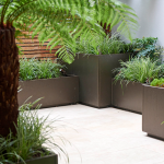 Modular Metal Planters