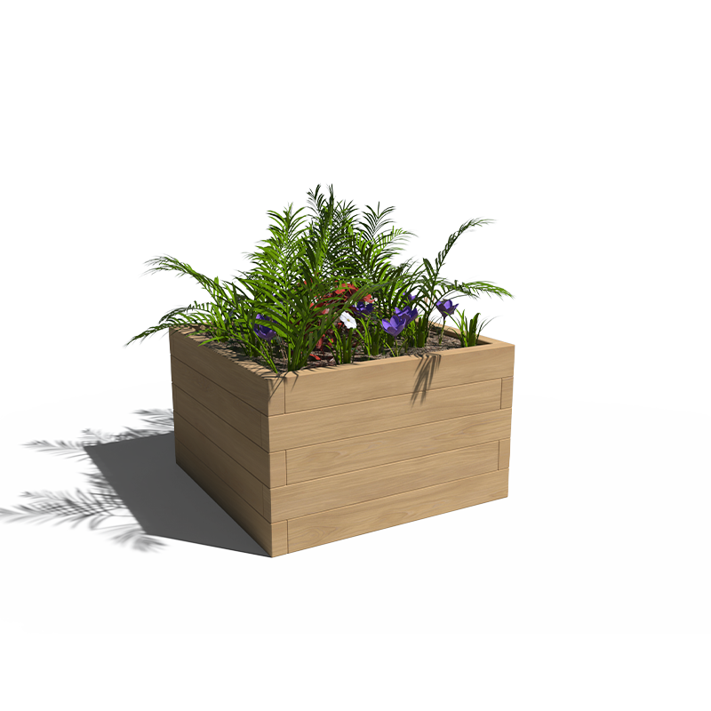 Horizontal Timber Planters | Street Furniture Manufacturers & Suppliers ...