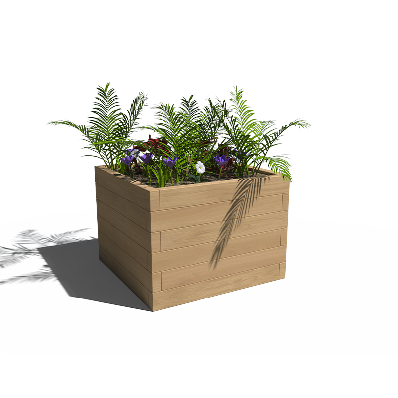 Horizontal Timber Planters | Street Furniture Manufacturers & Suppliers ...