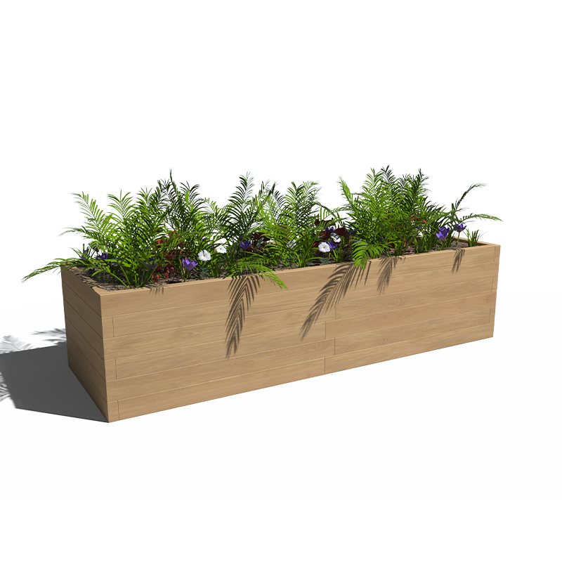 Horizontal Timber Planters | Street Furniture Manufacturers & Suppliers ...