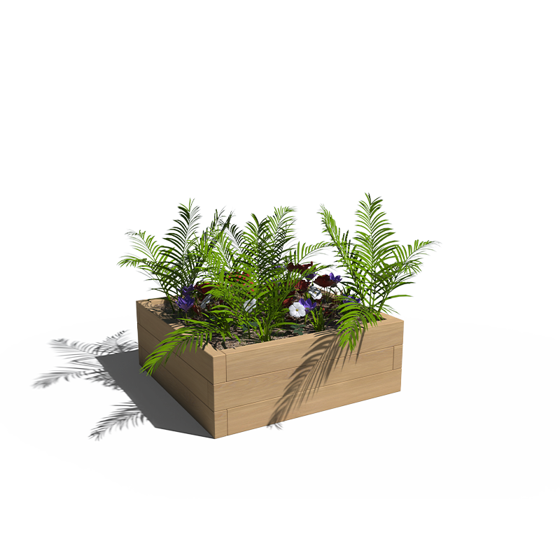 Horizontal Timber Planters | Street Furniture Manufacturers & Suppliers ...