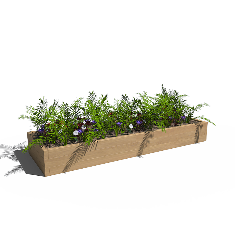 Horizontal Timber Planters | Street Furniture Manufacturers & Suppliers ...