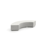 Log R140 Concrete Bench